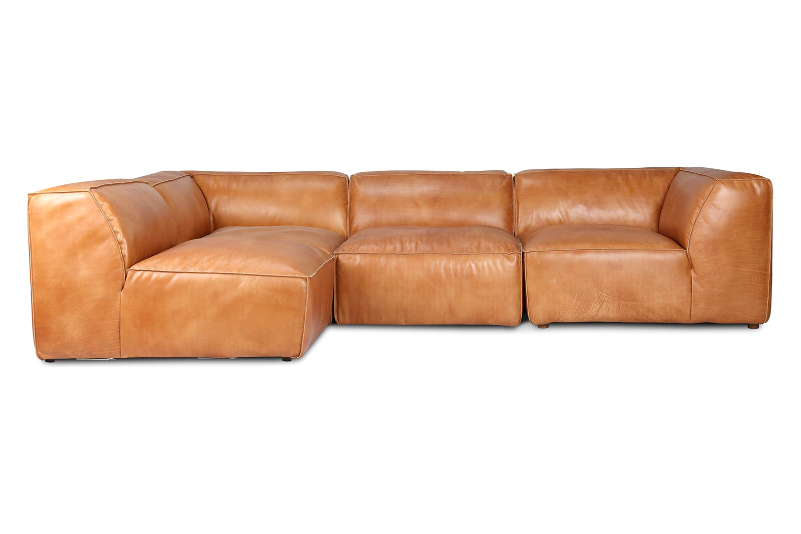 Moe's Luxe Signature Modular Sectional - Tan