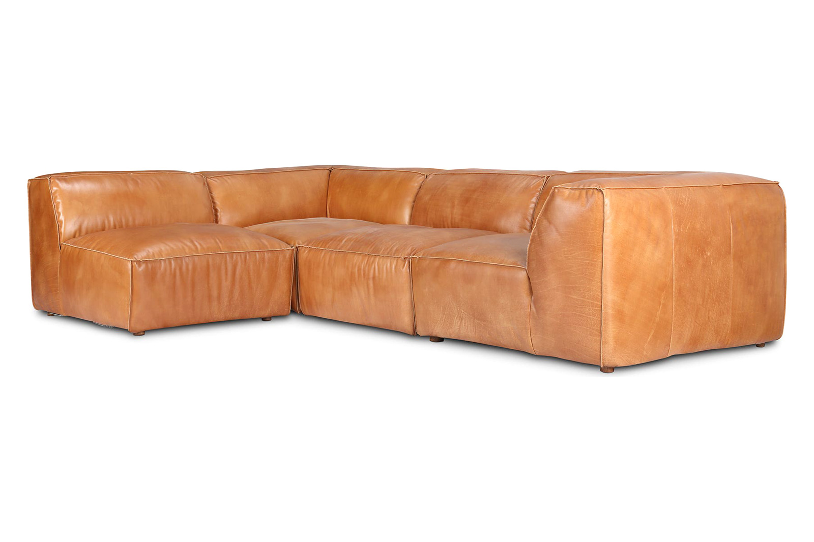 Moe's Luxe Signature Modular Sectional - Tan