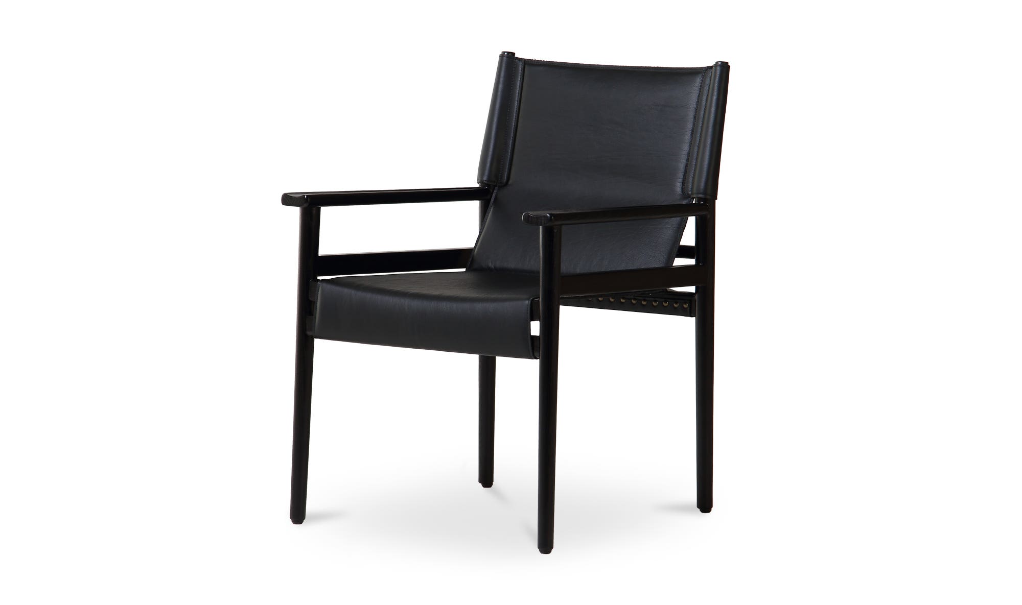 Moe's Remy Mid-Century Modern Dining Chair - Black