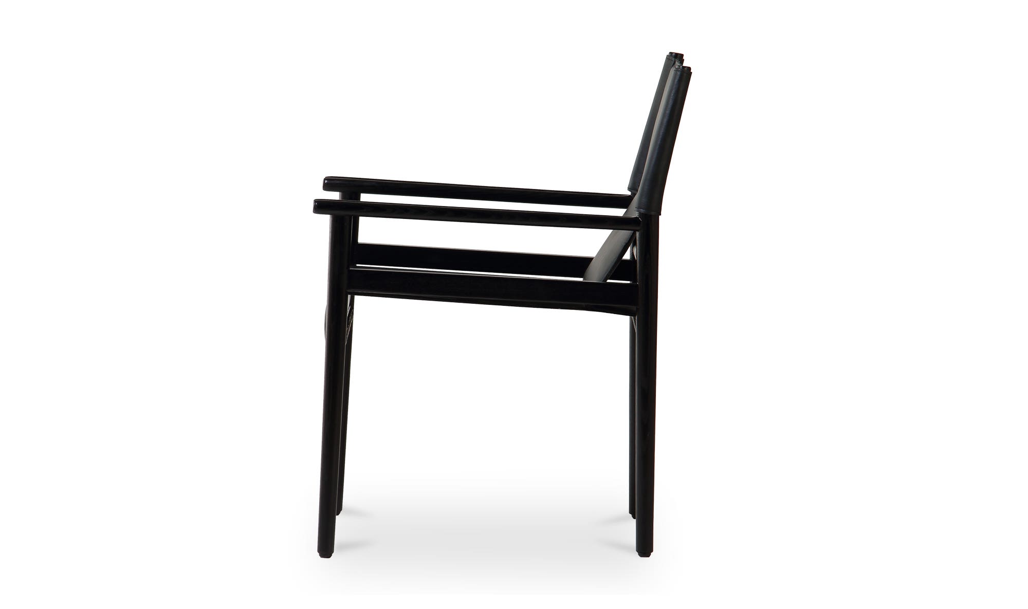 Moe's Remy Mid-Century Modern Dining Chair - Black