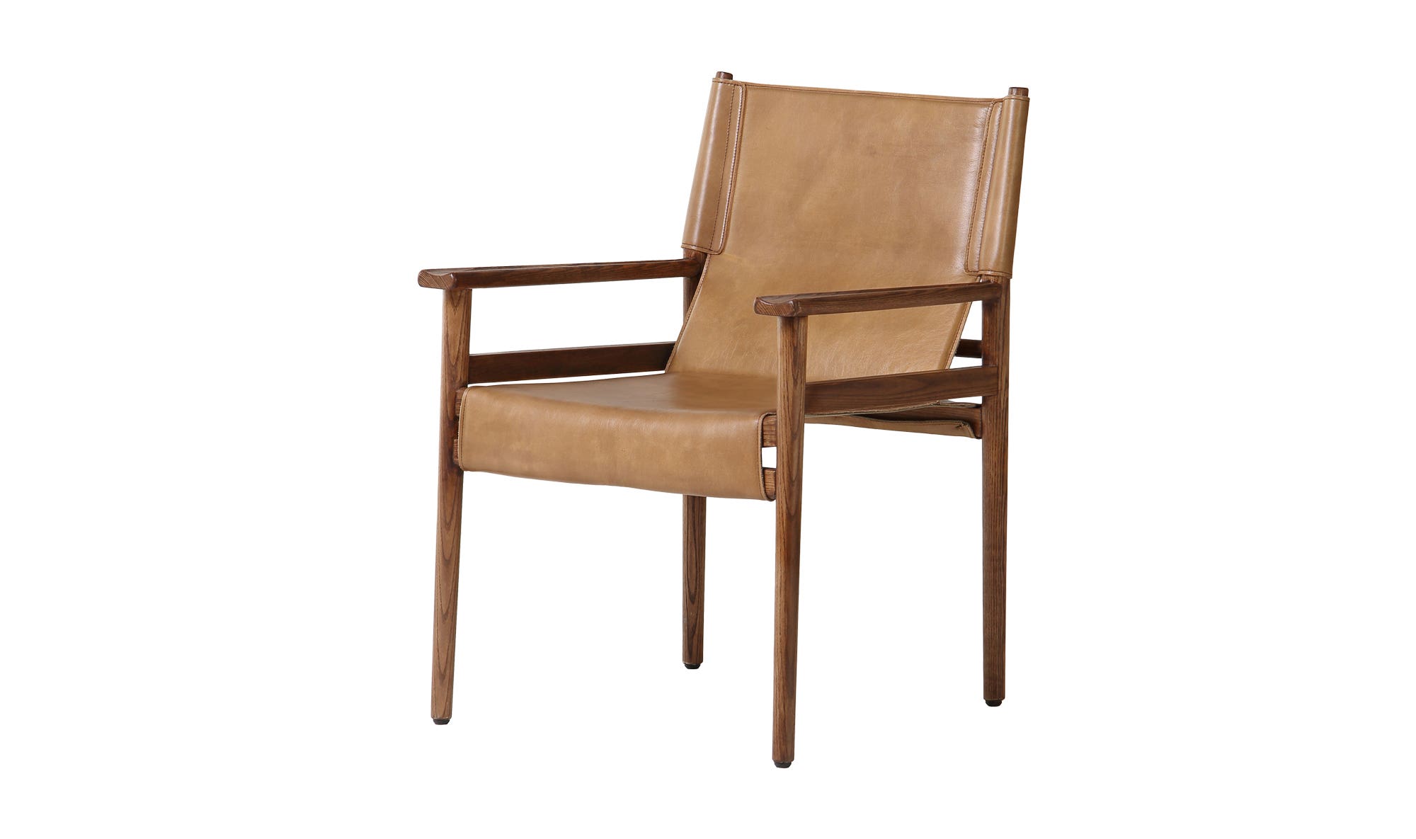 Moe's Remy Mid-Century Modern Dining Chair - Tan