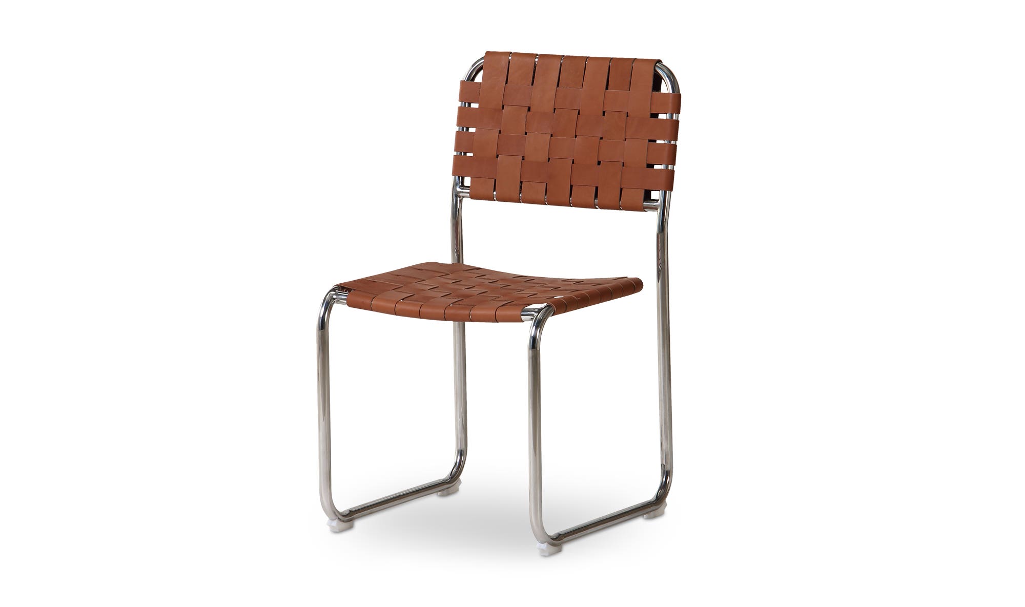 Moe's Moma Modern Dining Chair Set of 2 - Brown