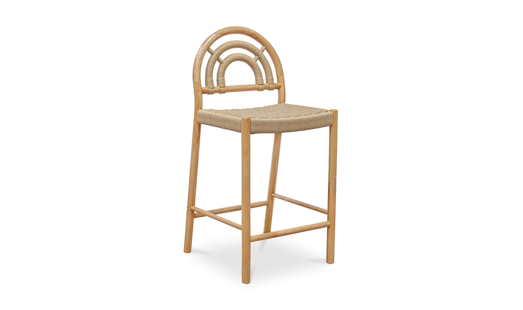 Moe's - Avery Rustic Counter Stool in Natural