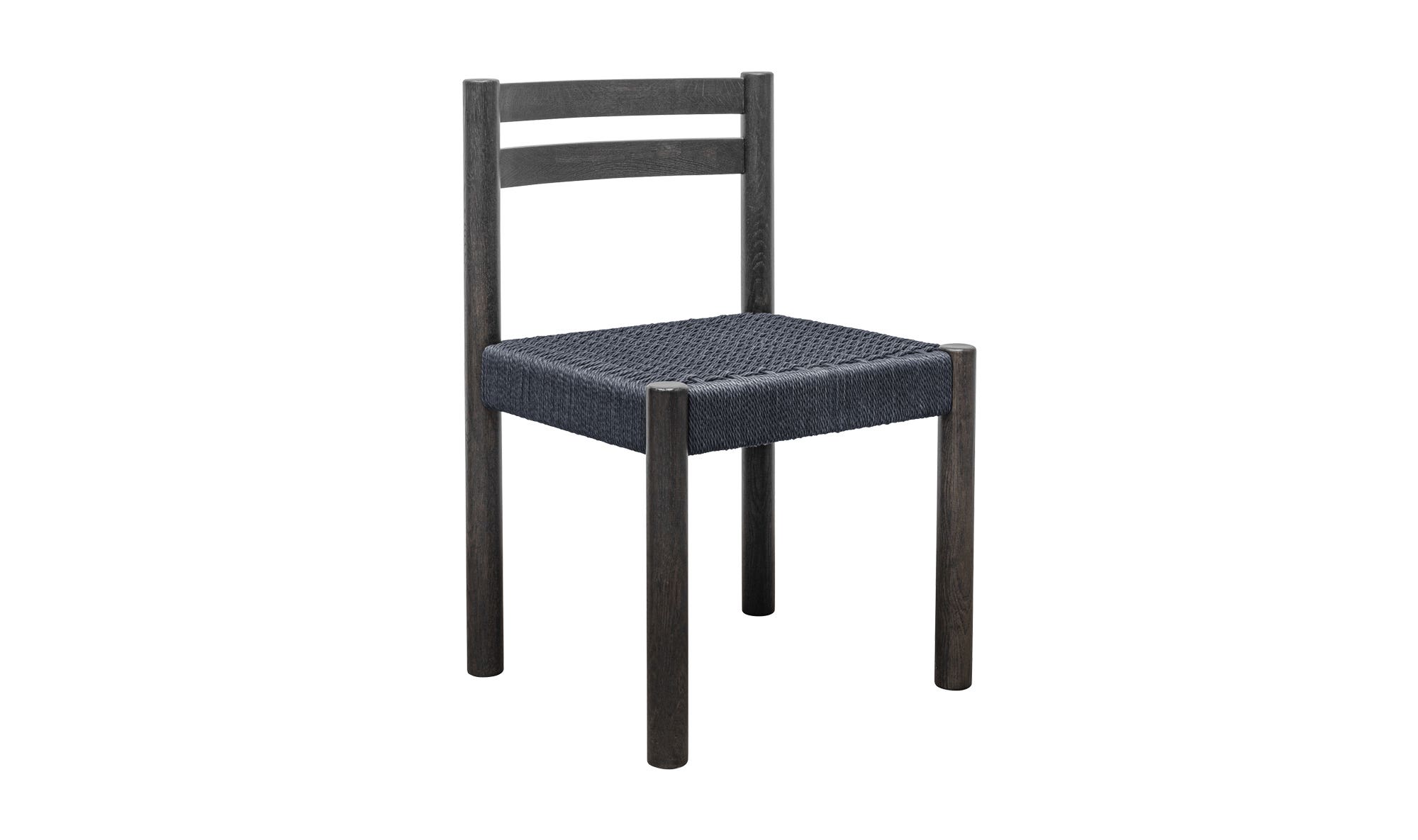 Moe's Finn Rustic Dining Chair Set of 2 - Black