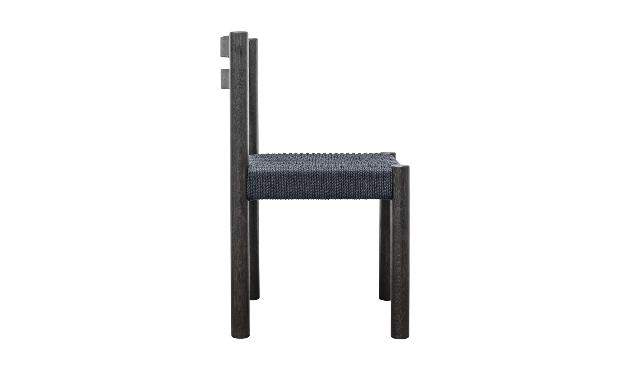 Moe's Finn Rustic Dining Chair Set of 2 - Black