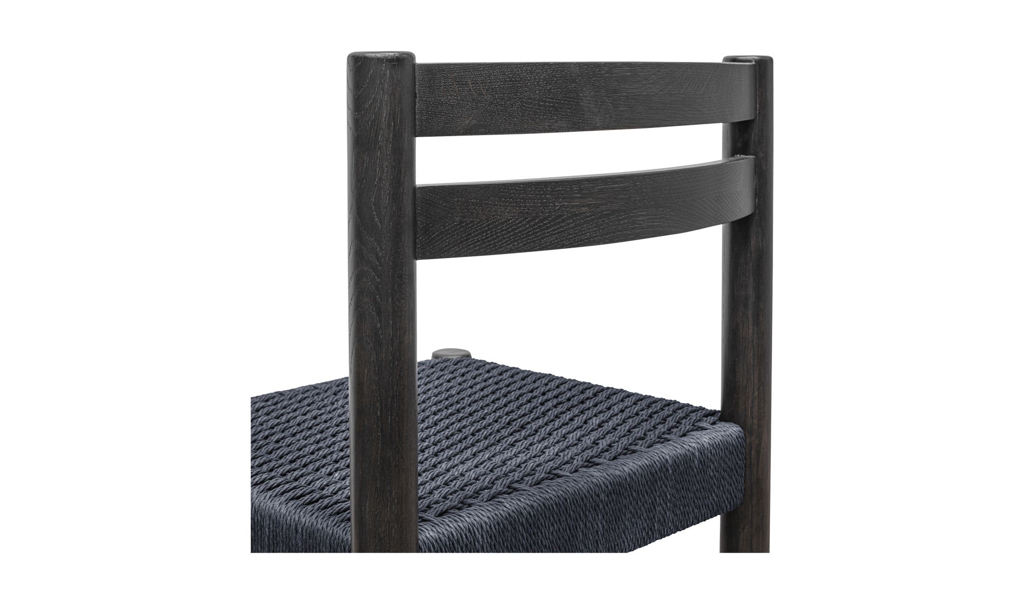 Moe's Finn Rustic Dining Chair Set of 2 - Black