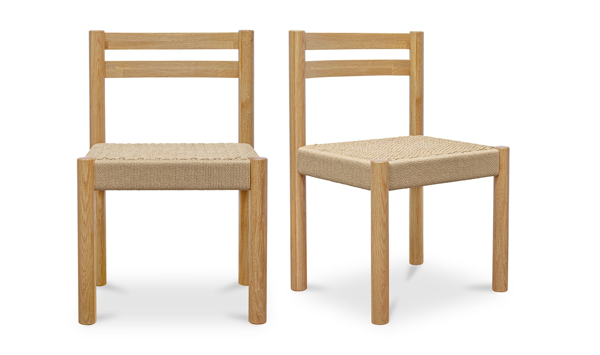 Moe's - Finn Rustic Dining Chair Set of 2