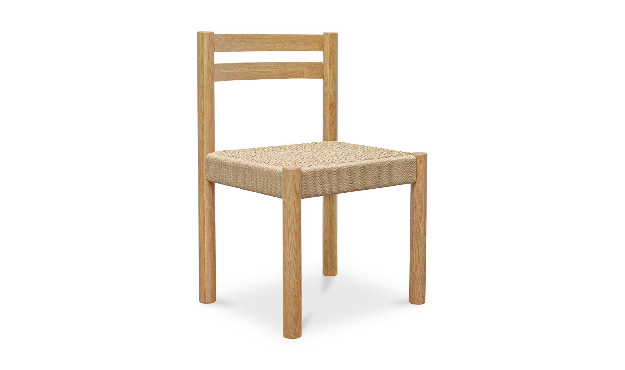 Moe's Finn Rustic Dining Chair Set of 2 - Natural