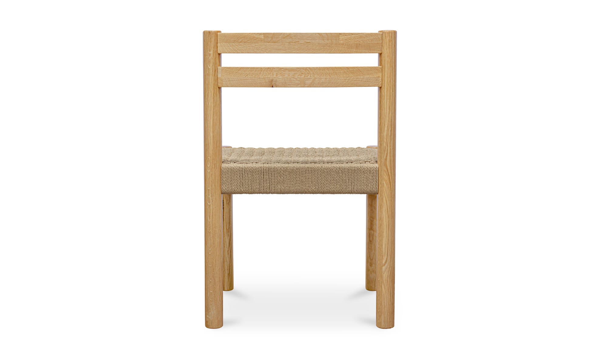 Moe's Finn Rustic Dining Chair Set of 2 - Natural