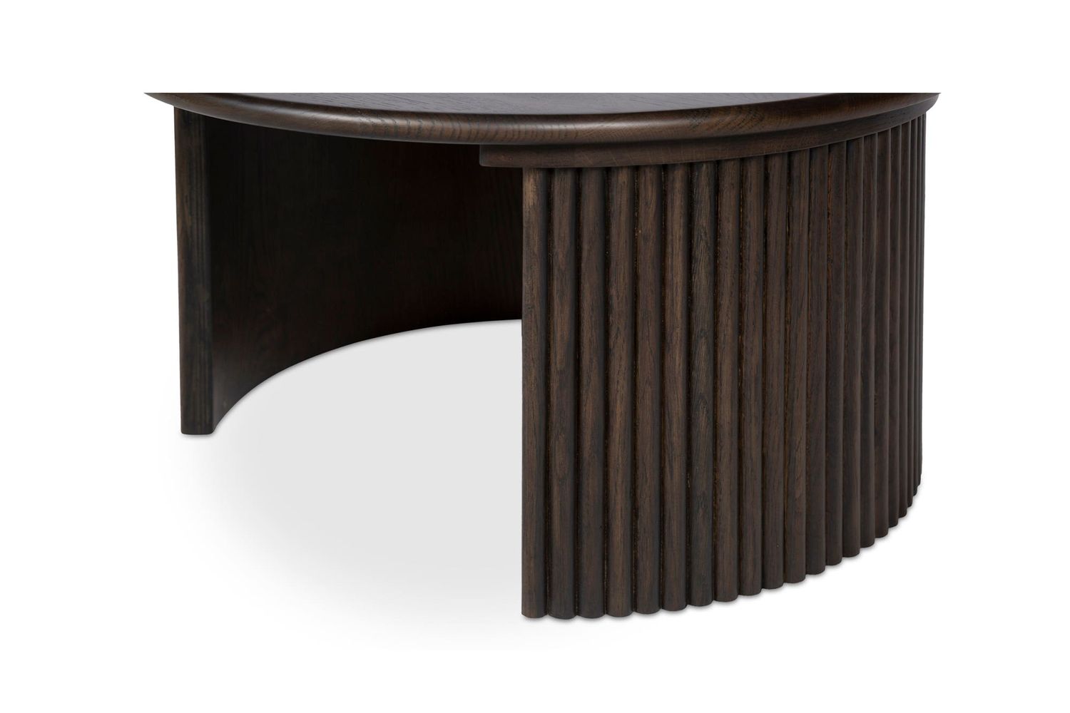 Moe's Penny Contemporary Small Coffee Table - Dark Brown