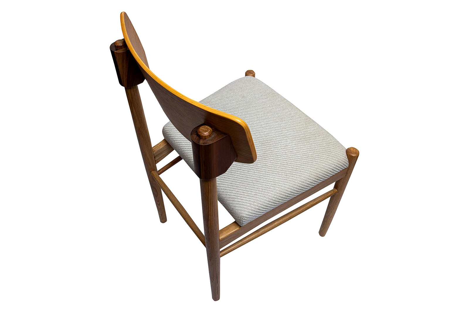 Moe's - Poe Dining Chair in Brown