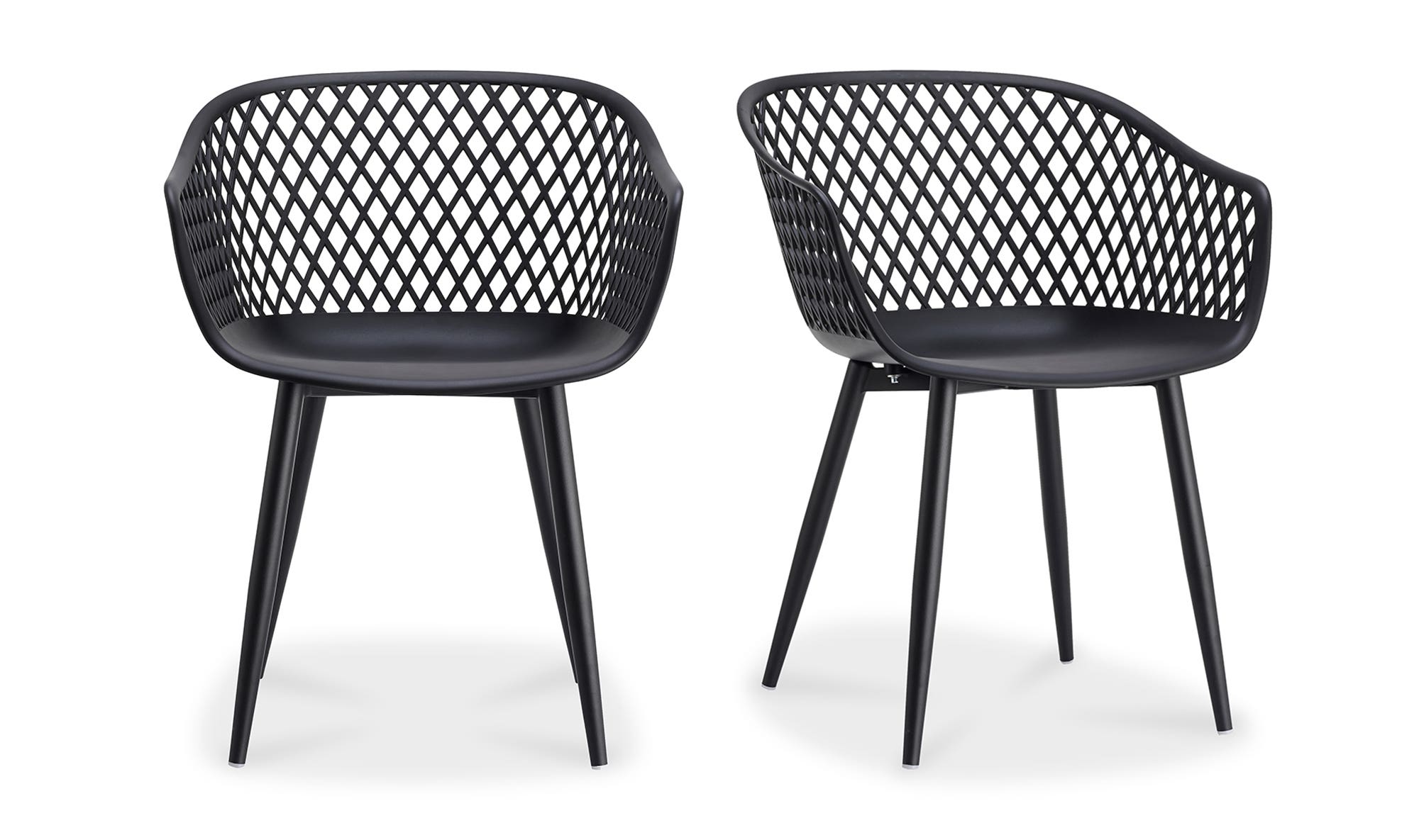 Moe's - Piazza Contemporary Outdoor Chair Set of 2