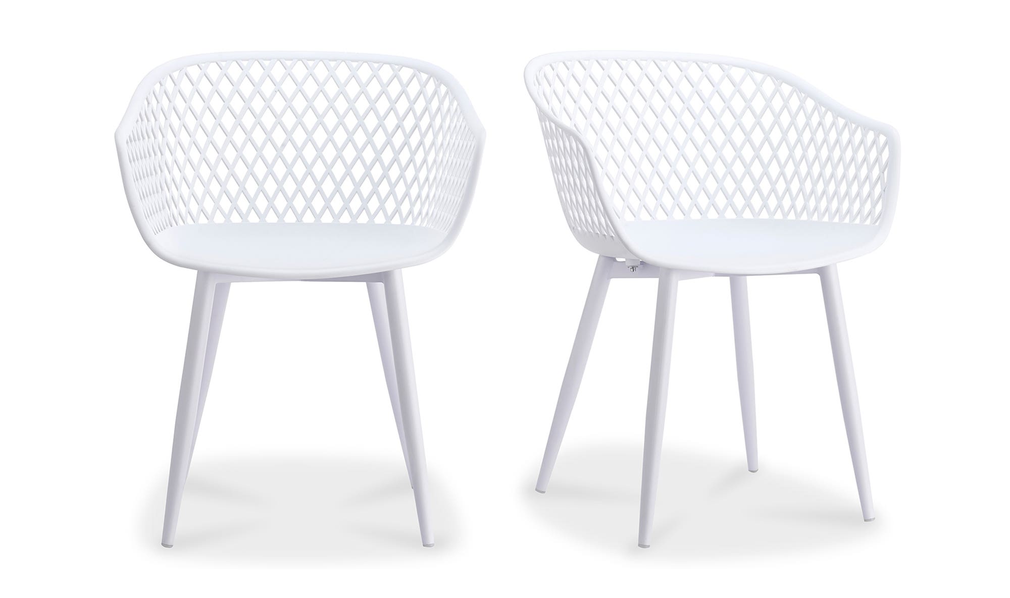 Moe's - Piazza Contemporary Outdoor Chair Set of 2