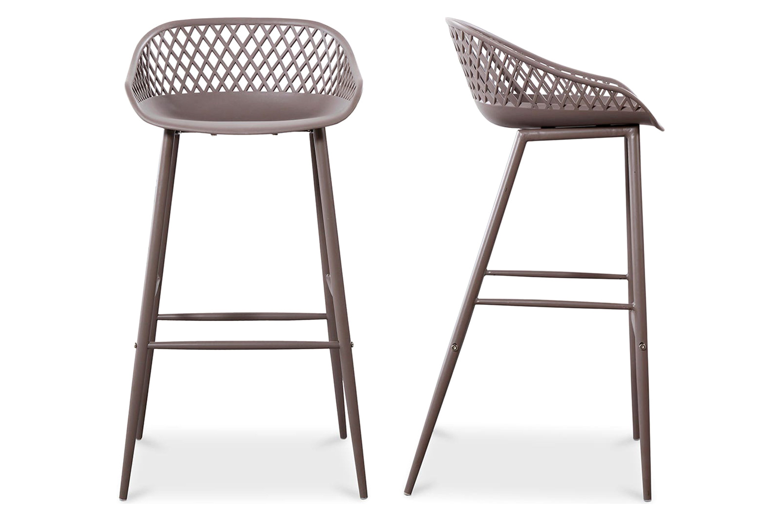 Moe's - Piazza Outdoor Bar Stool Set of 2