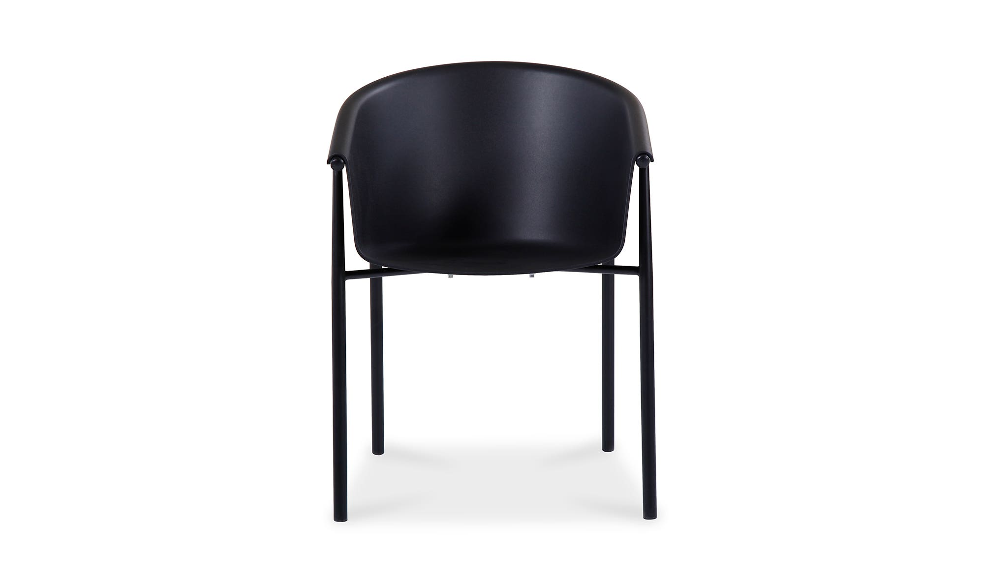 Moe's - Shindig Contemporary Dining Chair Set of 2 in Black