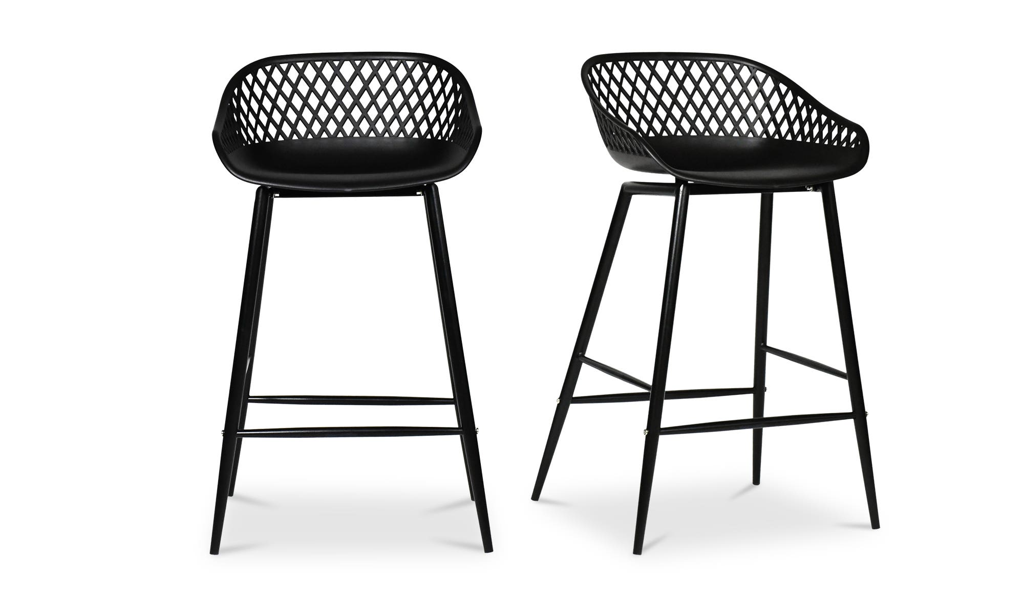 Moe's - Piazza Contemporary Counter Stool Set of 2