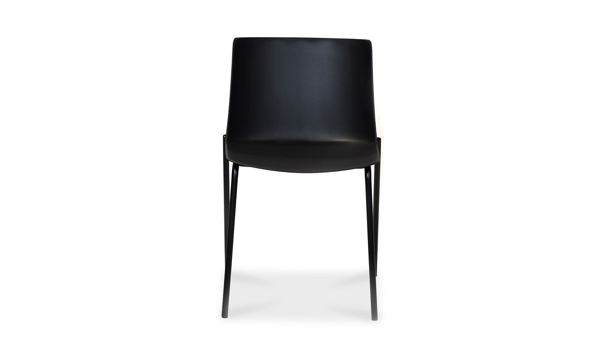 Moe's Silla Contemporary Dining Chair Set of 2 - Black