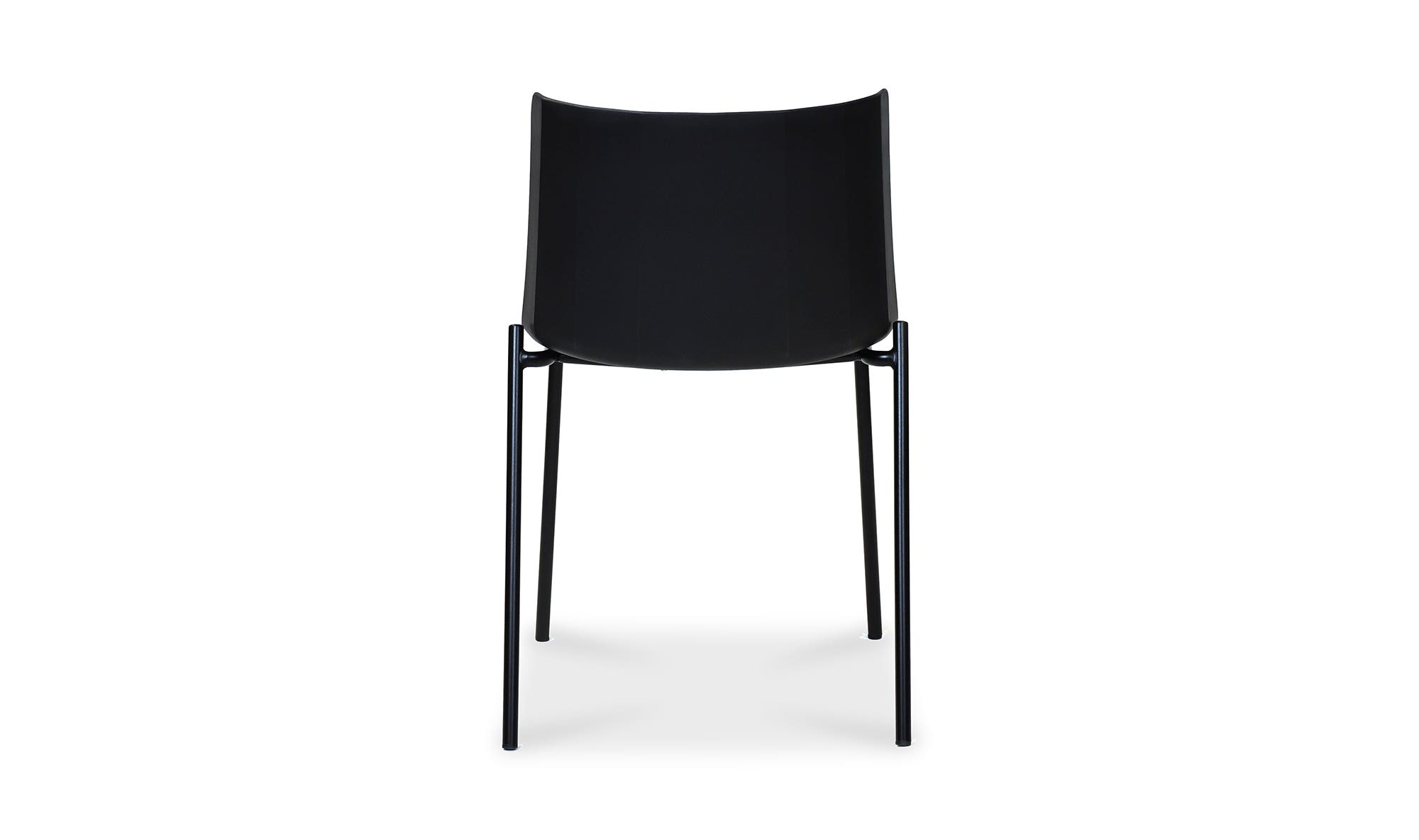 Moe's Silla Contemporary Dining Chair Set of 2 - Black