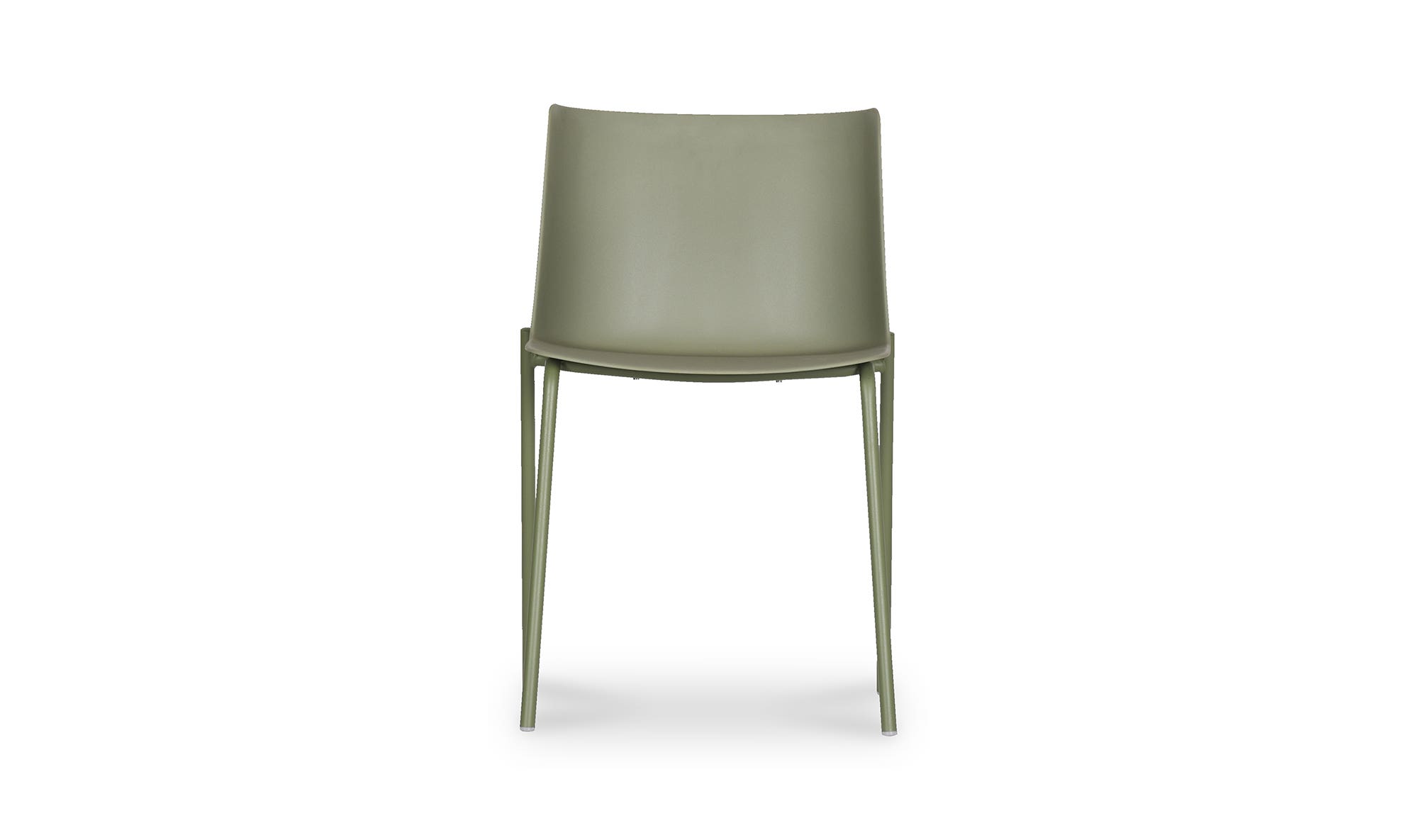 Moe's Silla Contemporary Dining Chair Set of 2 - Sage Green