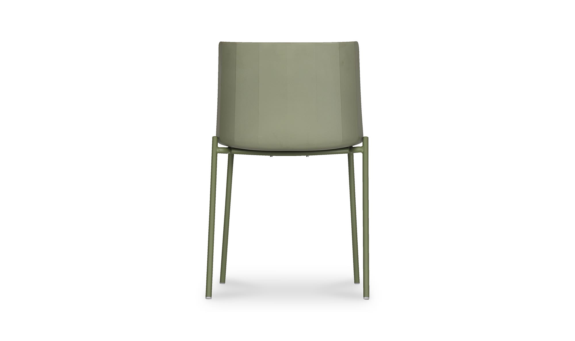 Moe's Silla Contemporary Dining Chair Set of 2 - Sage Green