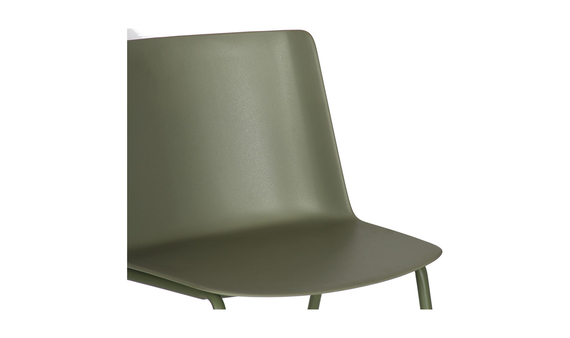 Moe's Silla Contemporary Dining Chair Set of 2 - Sage Green