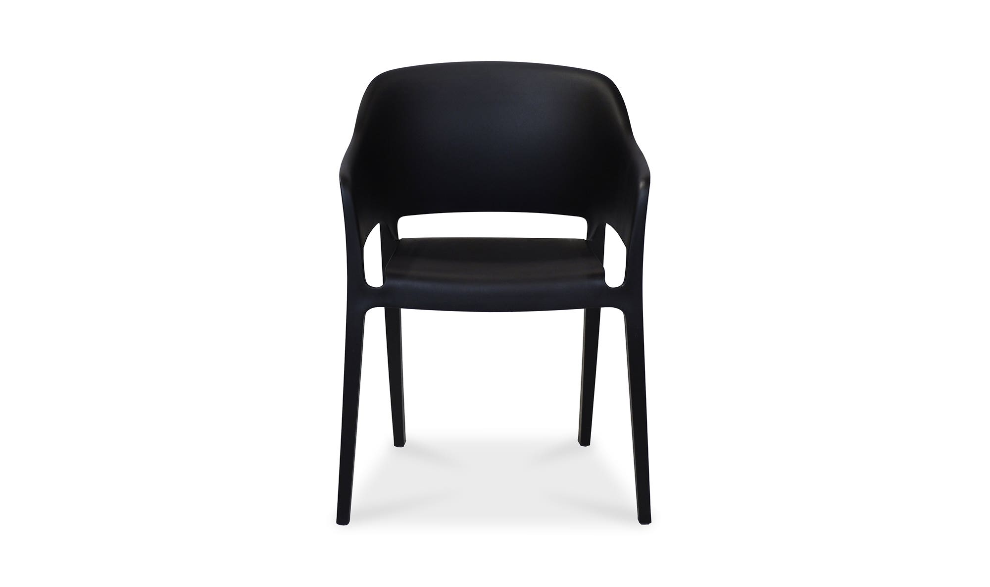 Moe's Faro Modern Dining Chair Set of 2 - Black