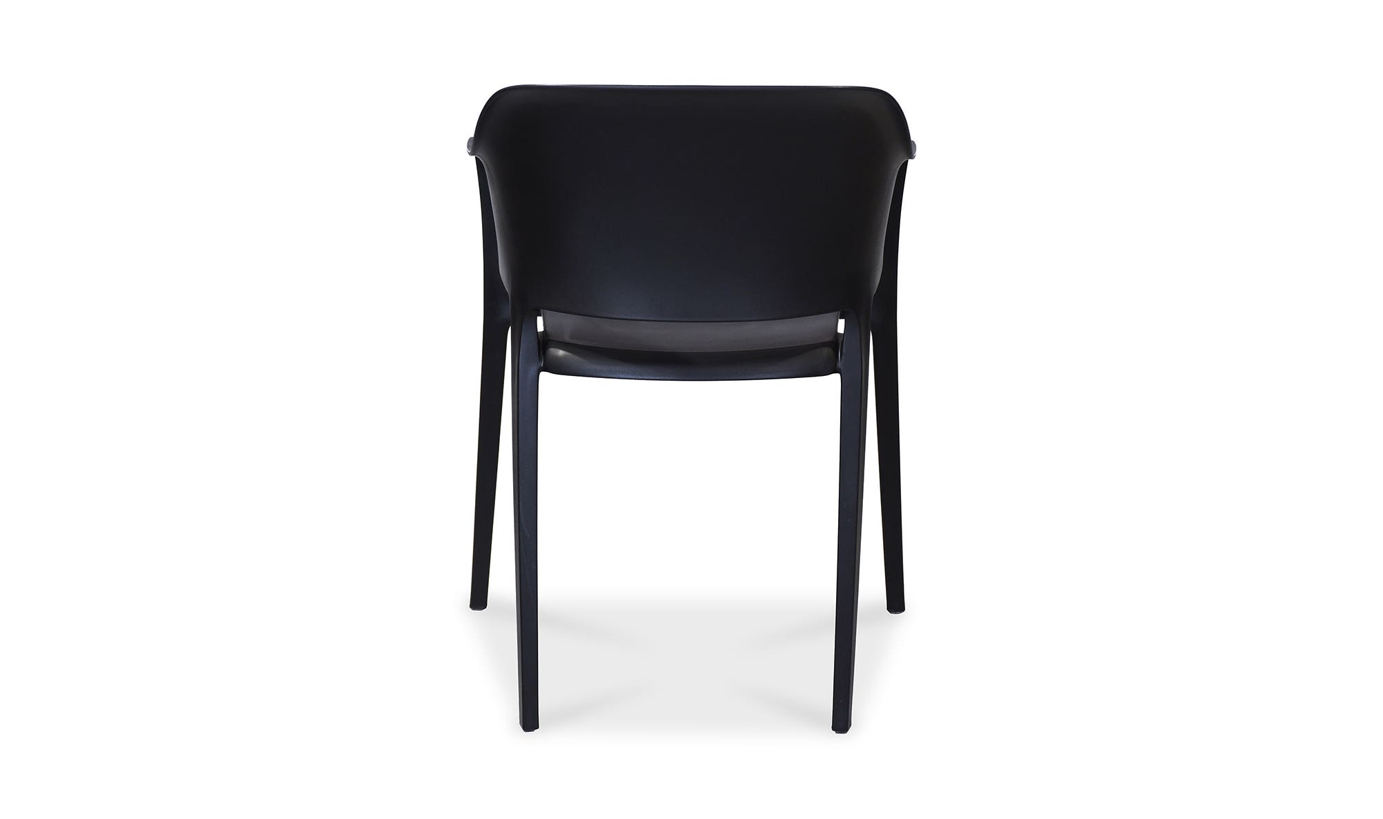 Moe's Faro Modern Dining Chair Set of 2 - Black