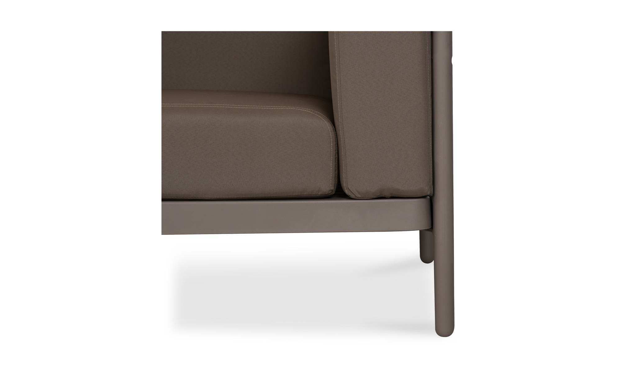 Moe's - Suri Contemporary Outdoor Lounge Chair in Taupe