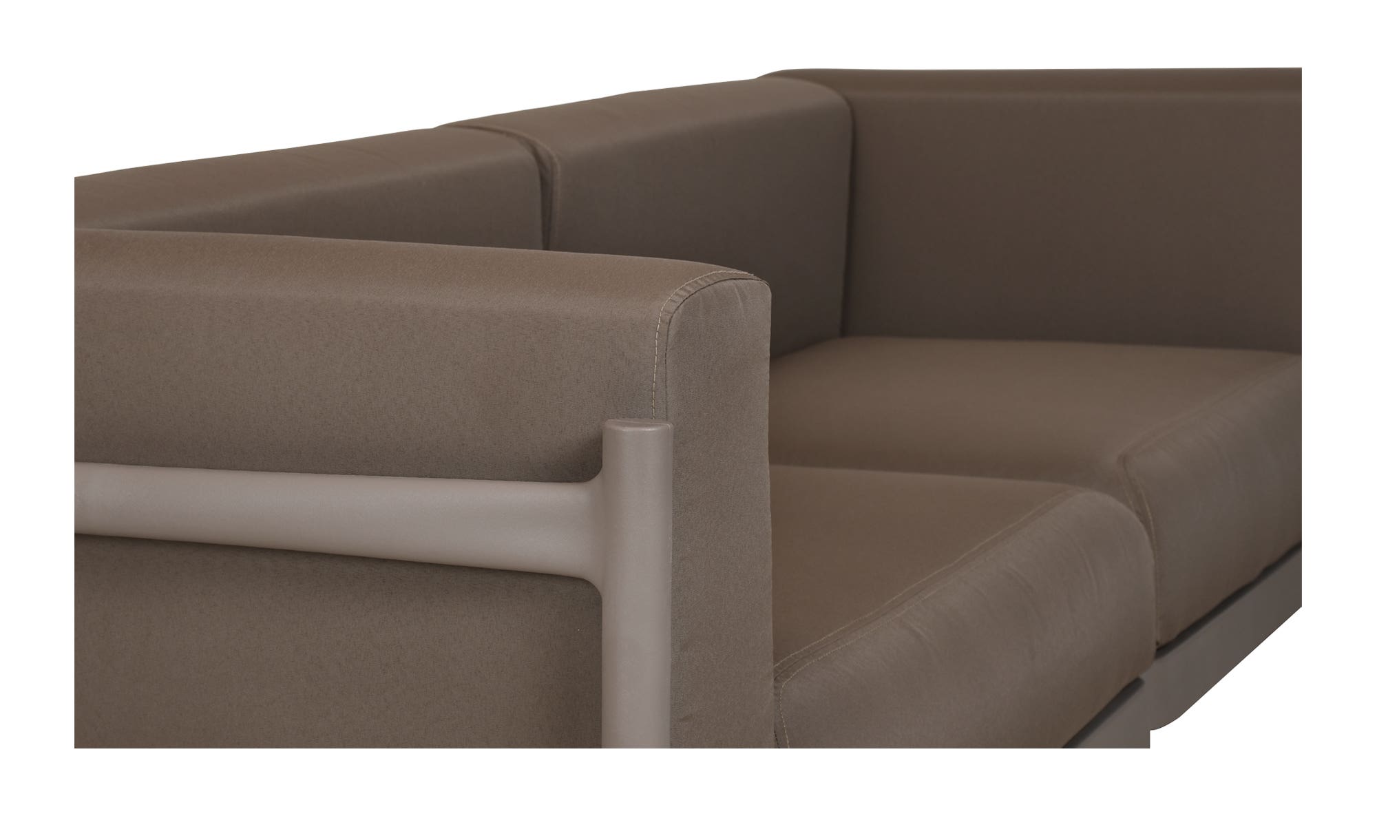 Moe's Suri Contemporary Sofa - Taupe