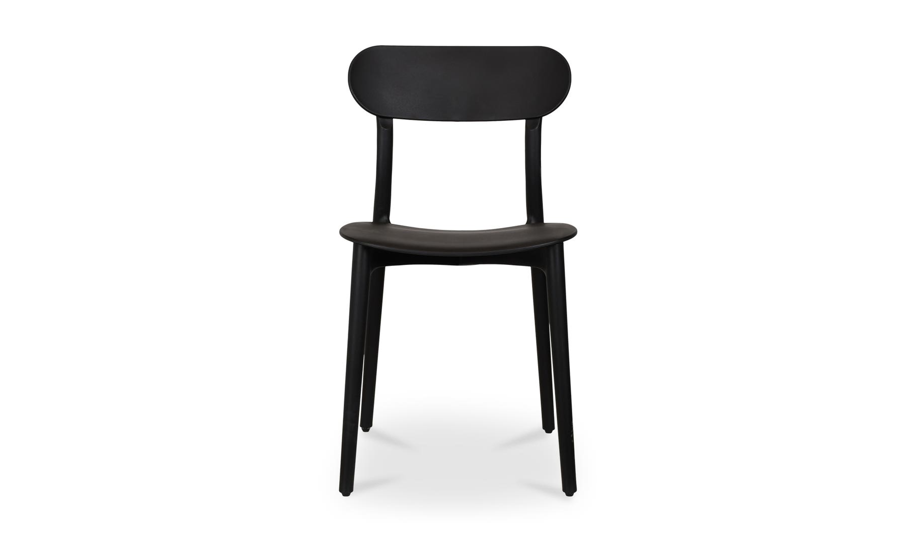 Moe's Kent Modern Dining Chair Set of 2 - Black