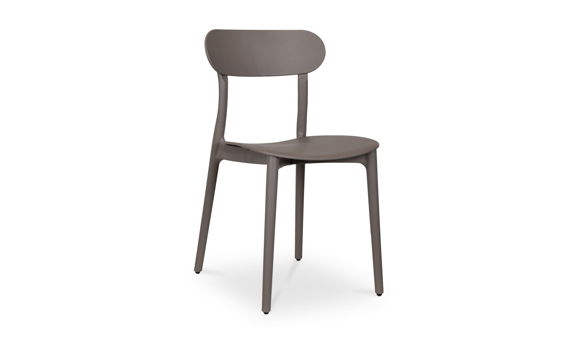 Moe's Kent Modern Dining Chair Set of 2 - Taupe