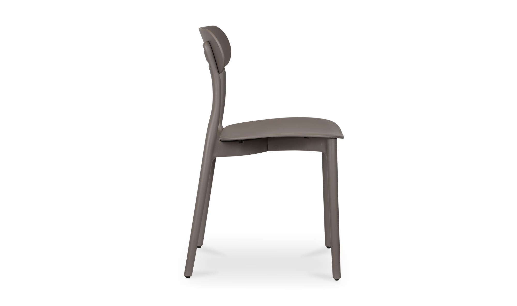 Moe's Kent Modern Dining Chair Set of 2 - Taupe