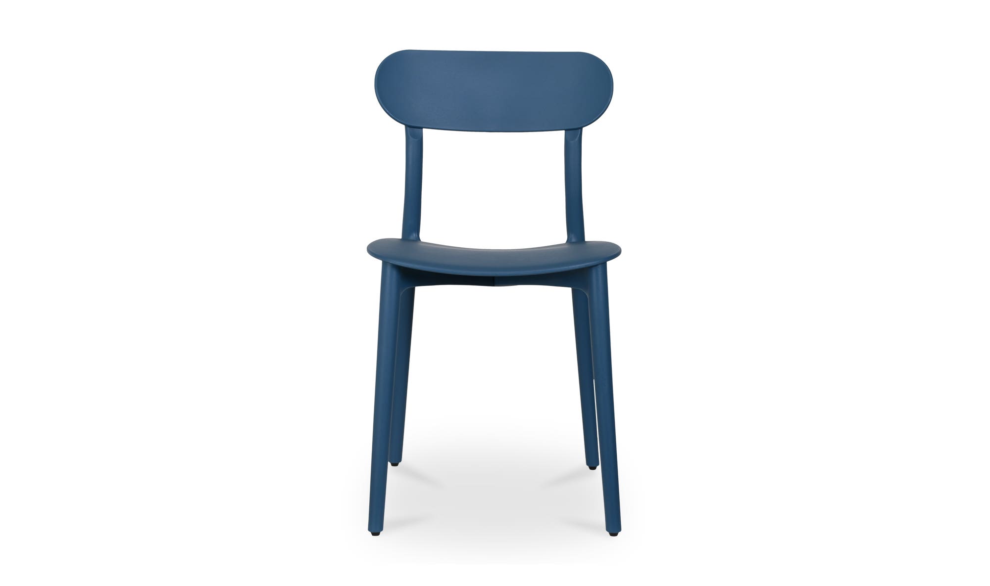 Moe's Kent Modern Dining Chair Set of 2 - Navy