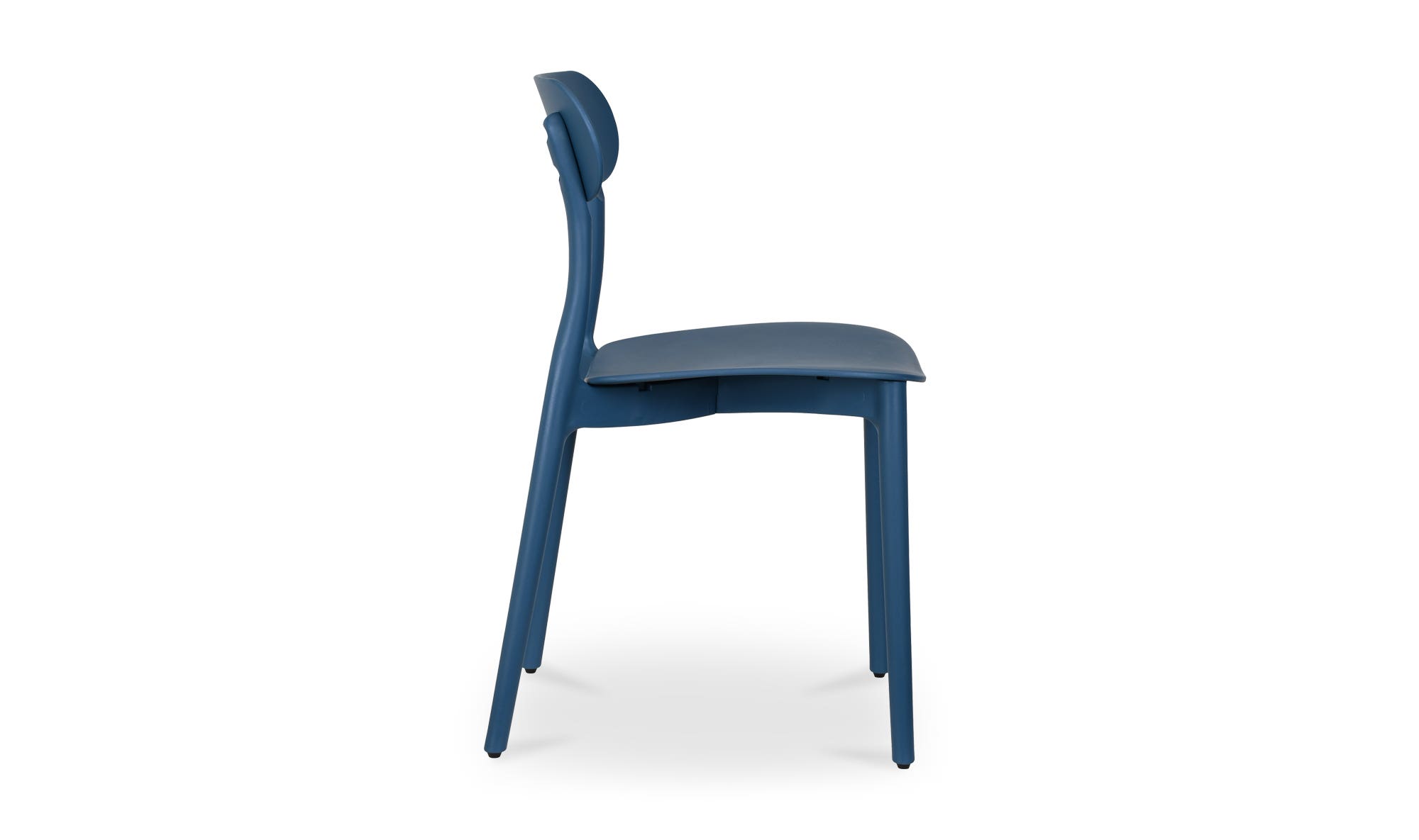 Moe's Kent Modern Dining Chair Set of 2 - Navy