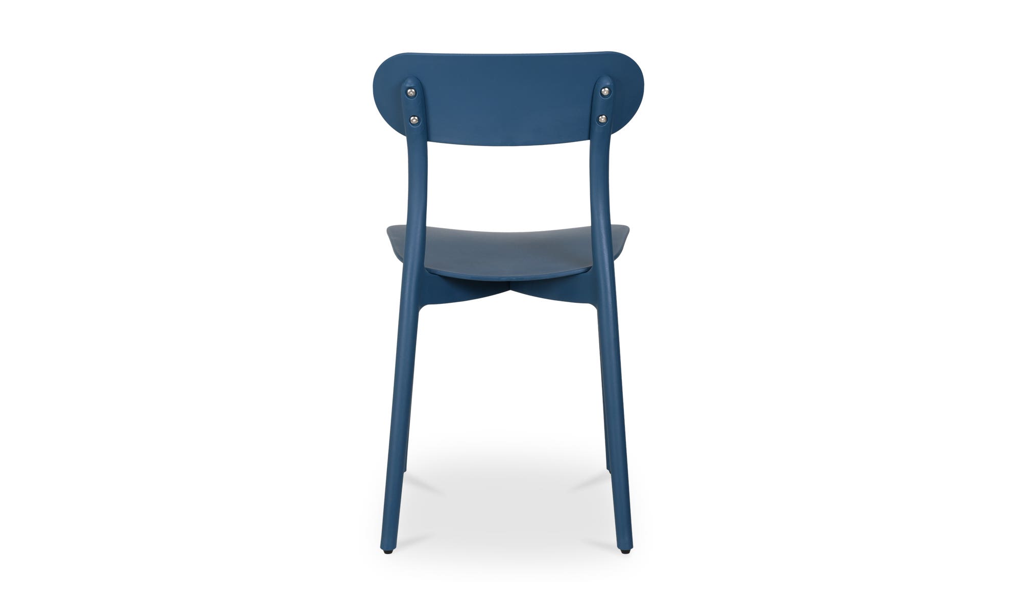 Moe's Kent Modern Dining Chair Set of 2 - Navy