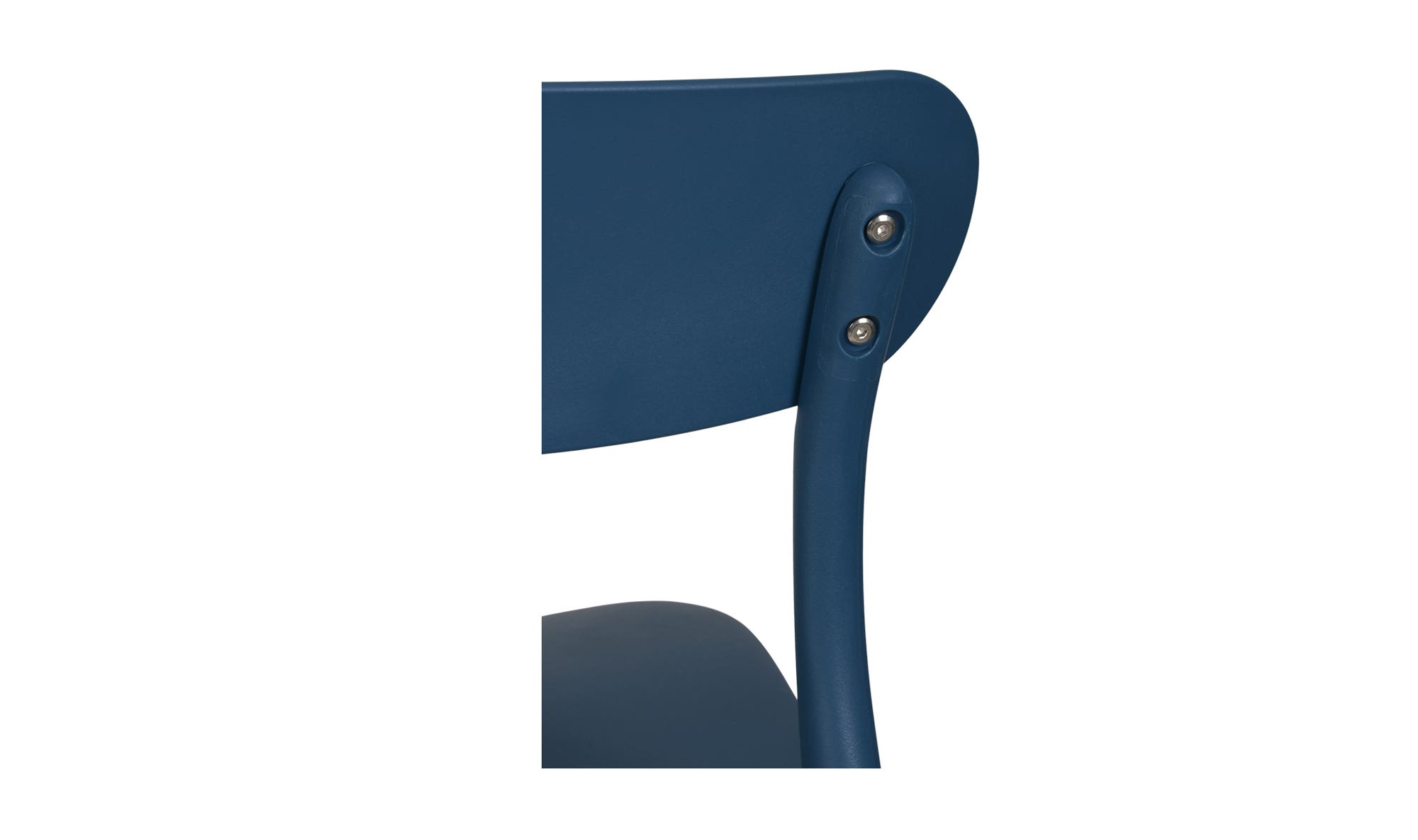 Moe's Kent Modern Dining Chair Set of 2 - Navy