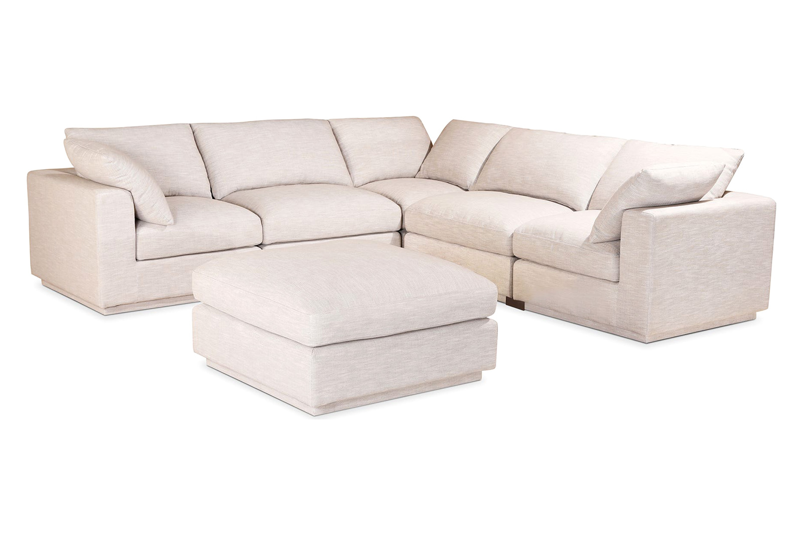 Moe's - Justin Modular Sectional in Beige