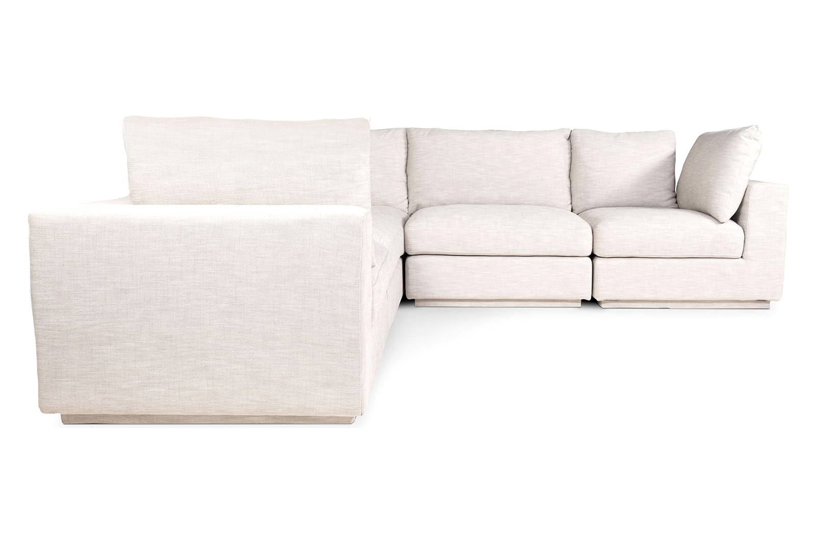 Moe's - Justin Classic L Modular Sectional in Beige