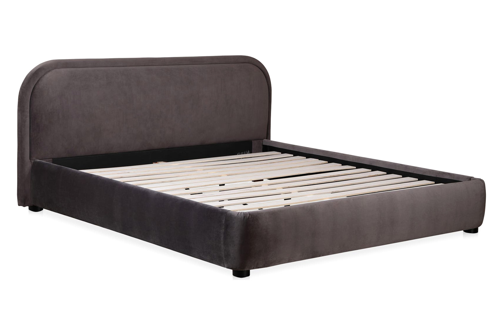 Moe's Colin Bed - Dark Gray, Queen