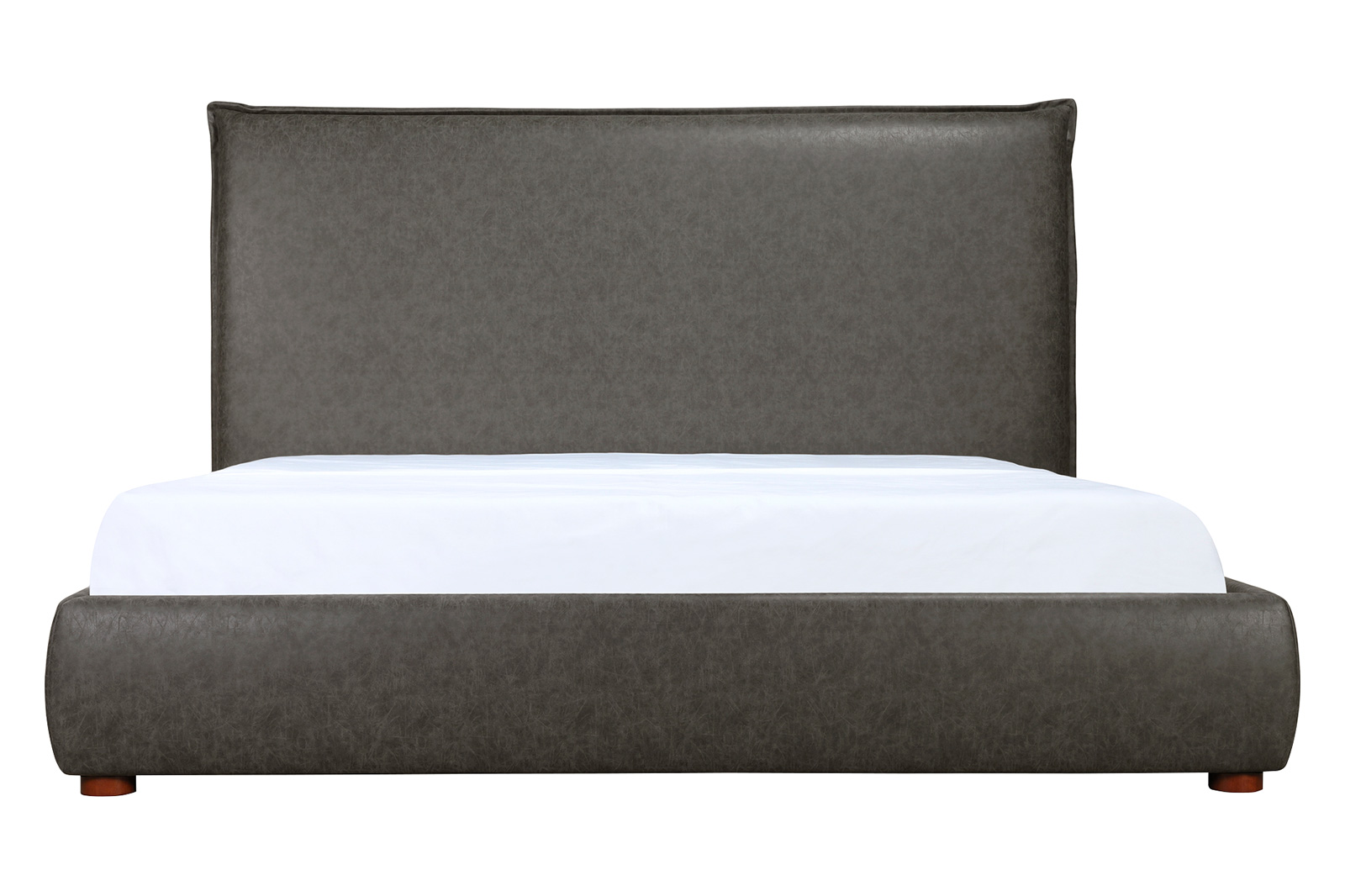 Moe's Luzon Bed Tall Headboard - Slate, King