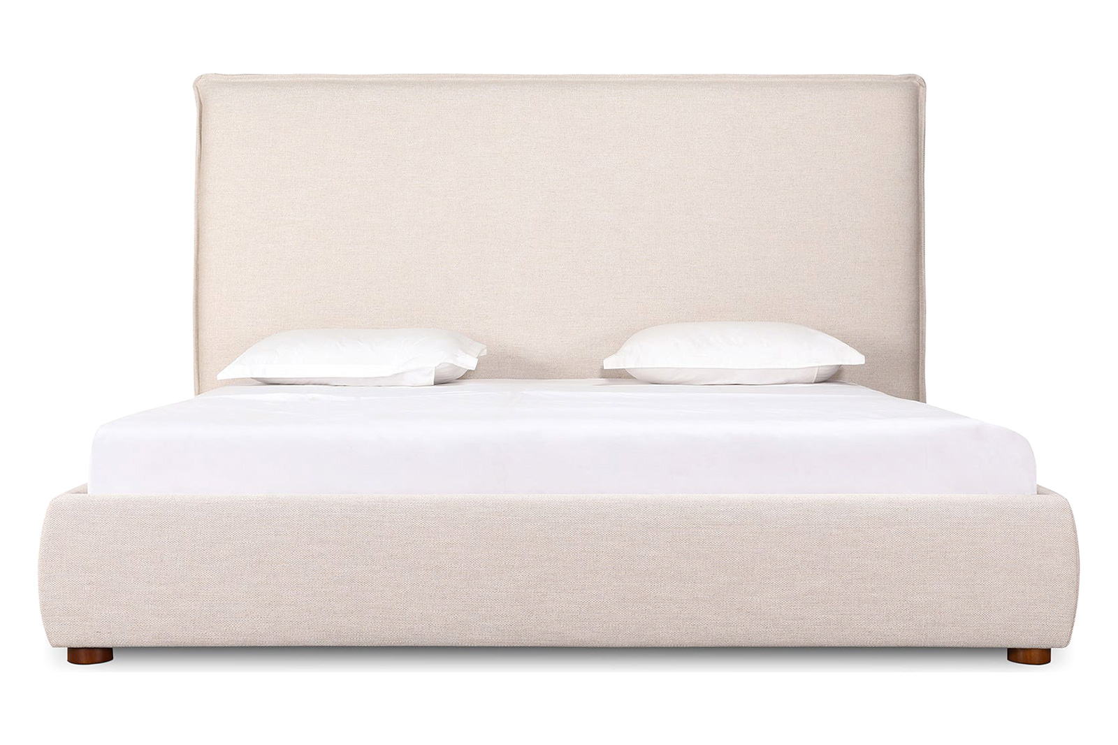 Moe's Luzon Bed Tall Headboard - Wheat, King