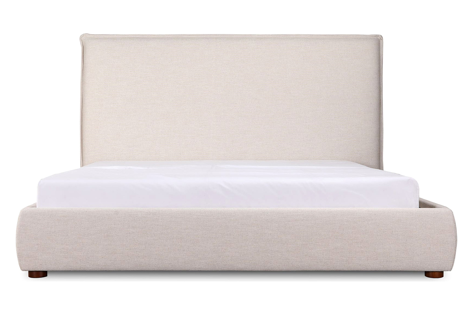 Moe's Luzon Bed Tall Headboard - Wheat, King