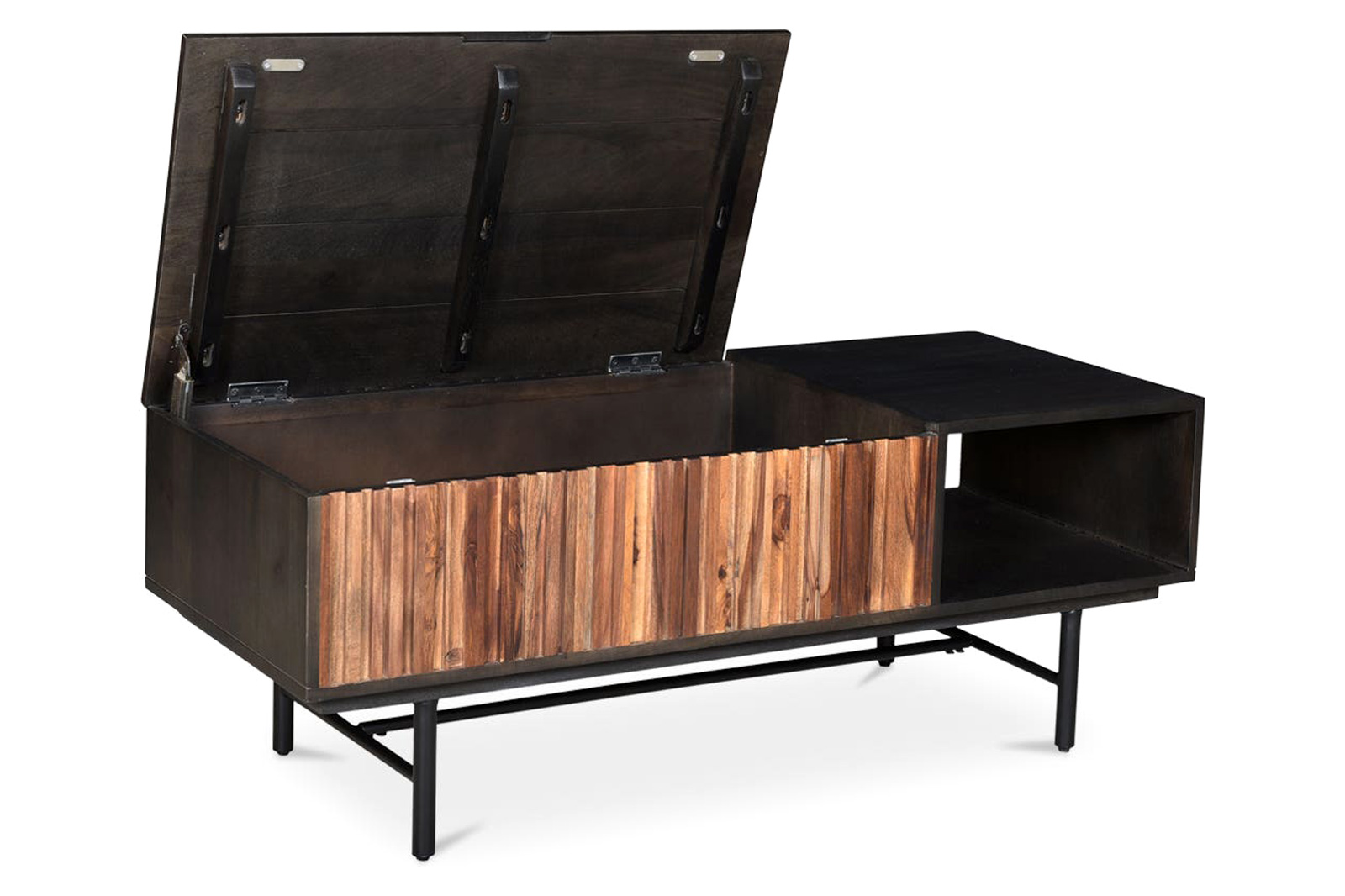 Moe's - Jackson Storage Coffee Table in Black