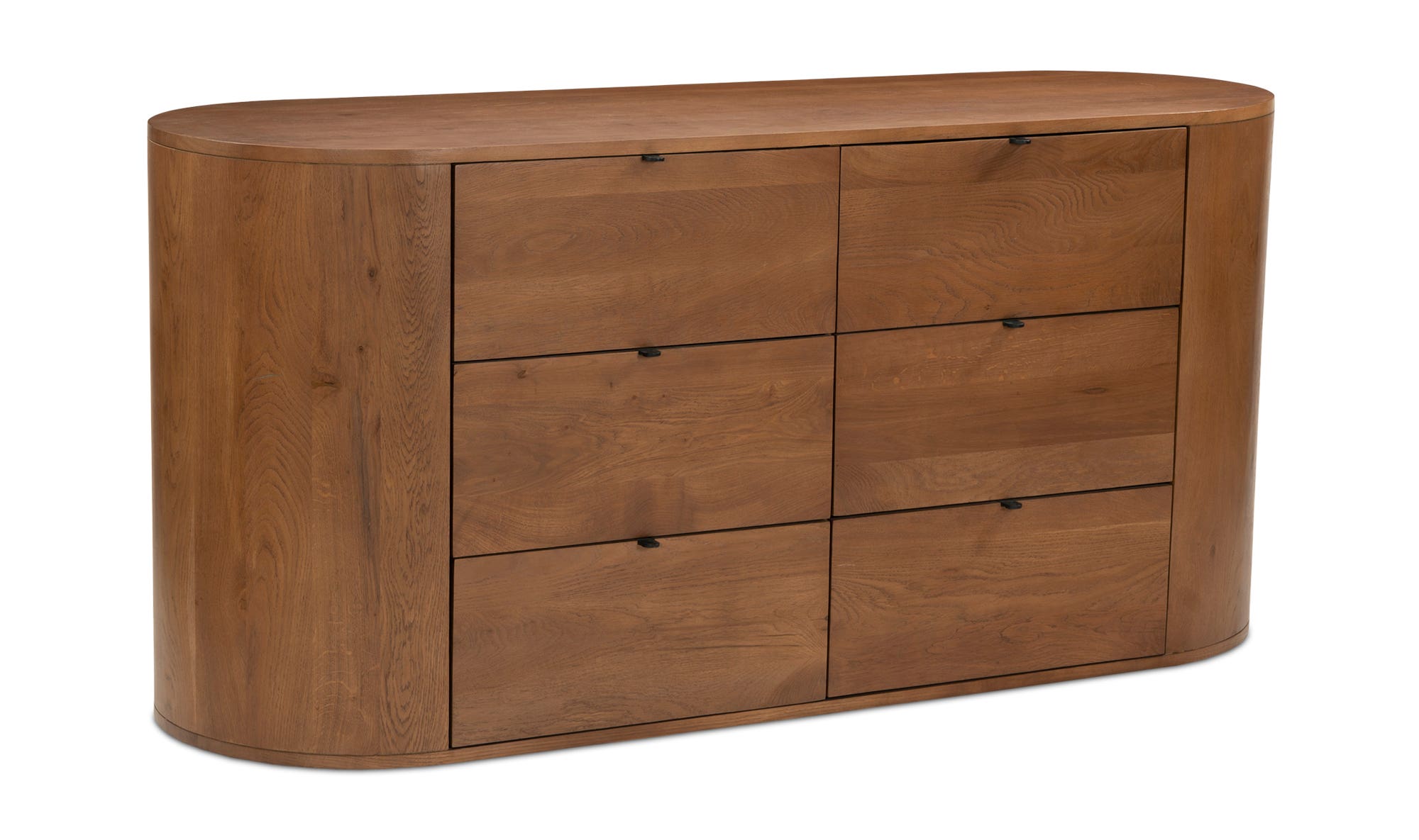 Moe's™ Theo Scandinavian 6 Drawers Dresser - Brown