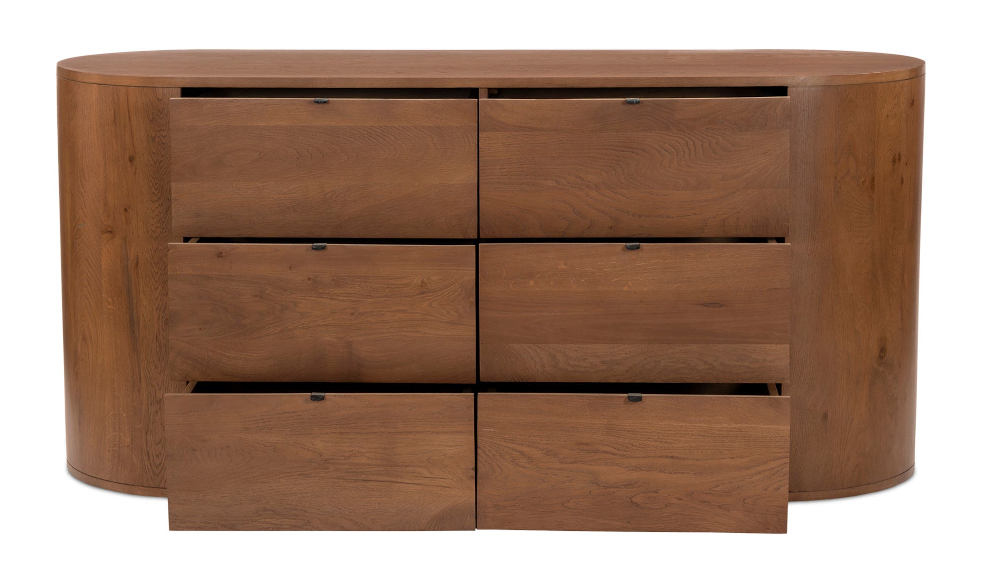 Moe's™ Theo Scandinavian 6 Drawers Dresser - Brown