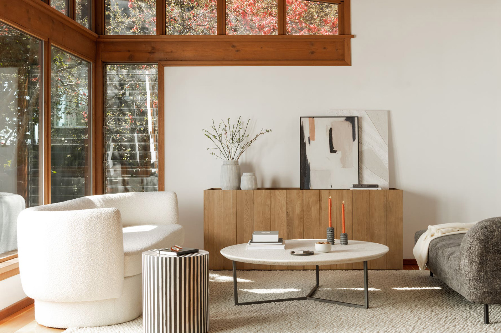 Moe's - Plank Sideboard in Brown