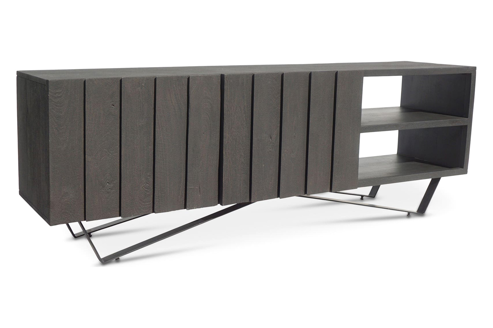 Moe's - Brolio Media Console in Gray