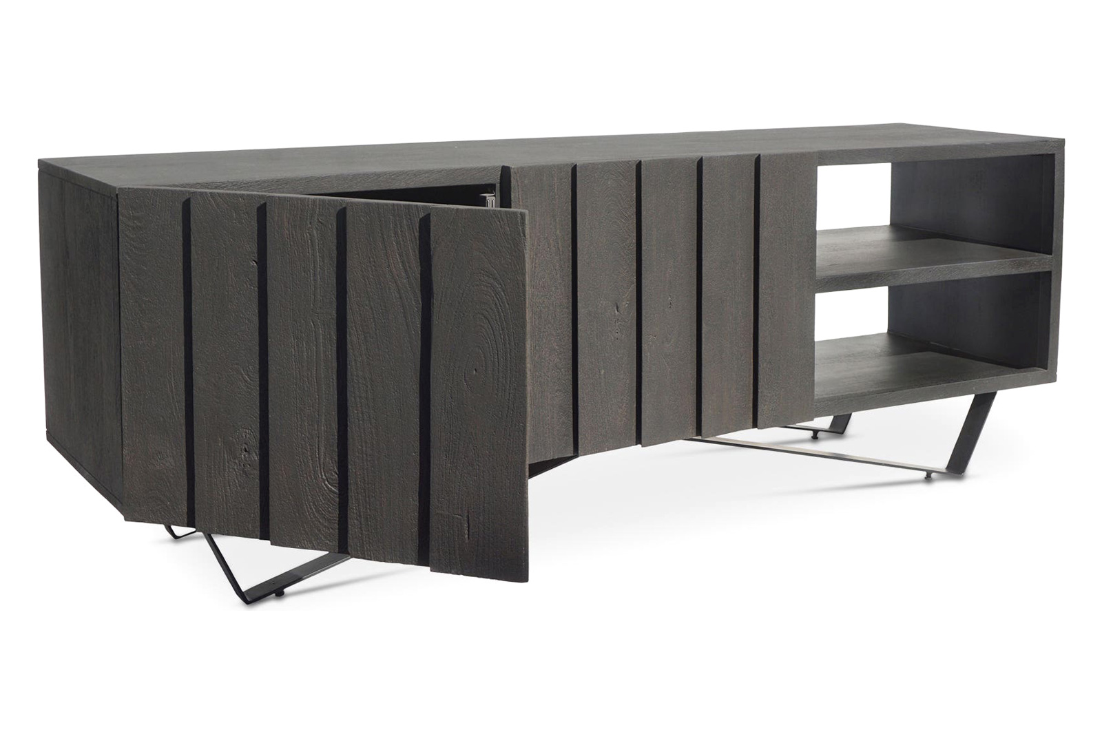 Moe's - Brolio Media Console in Gray