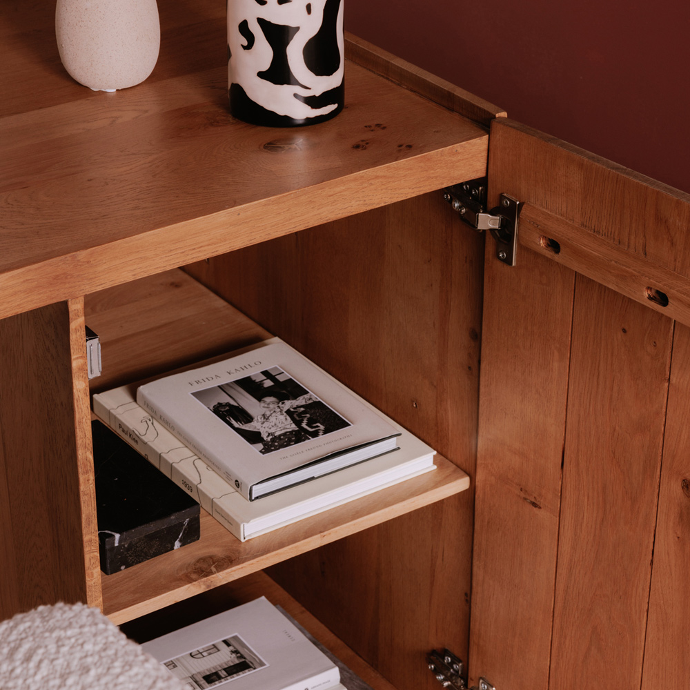 Moe's - Plank Desk in Brown