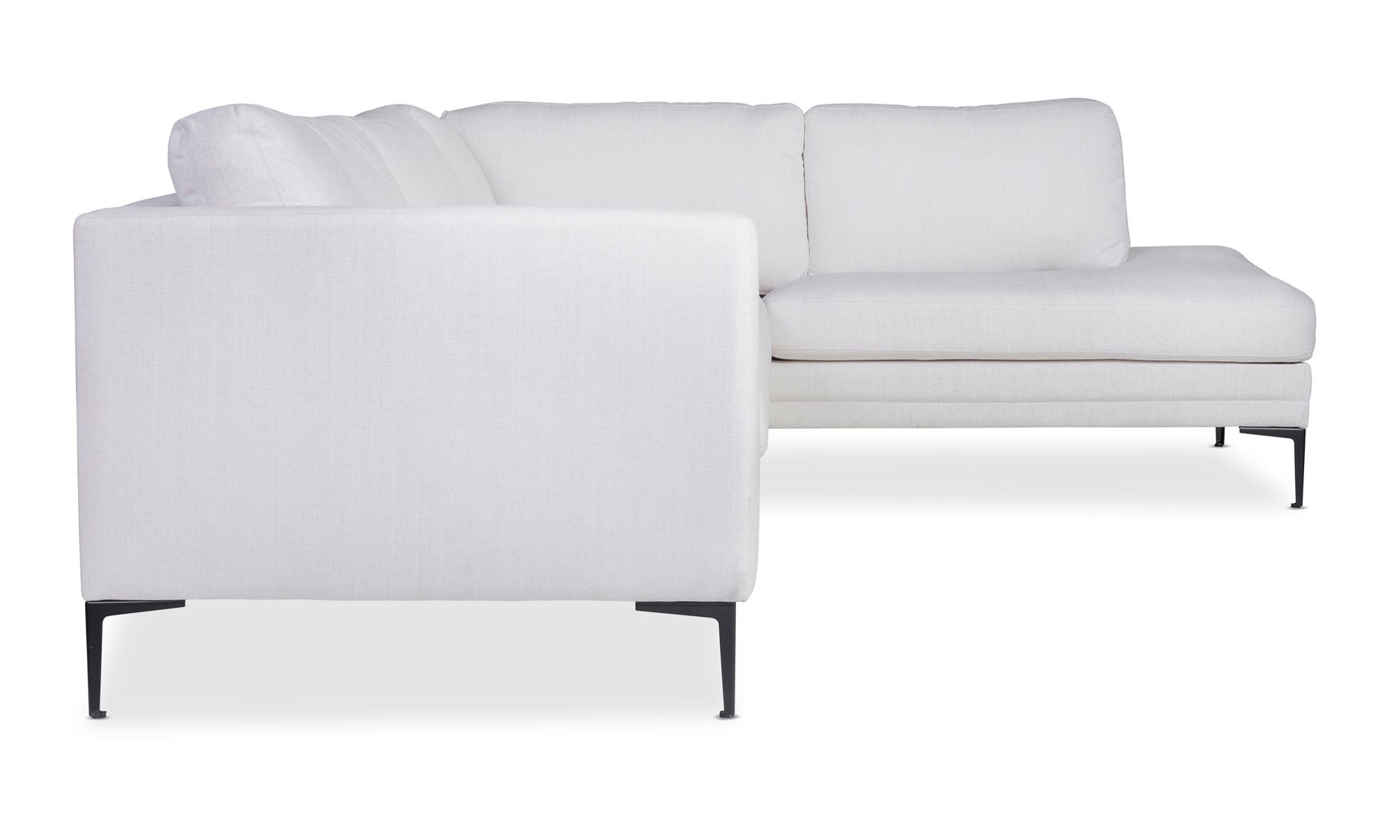 Moe's Solara Modern Sectional - Vanilla